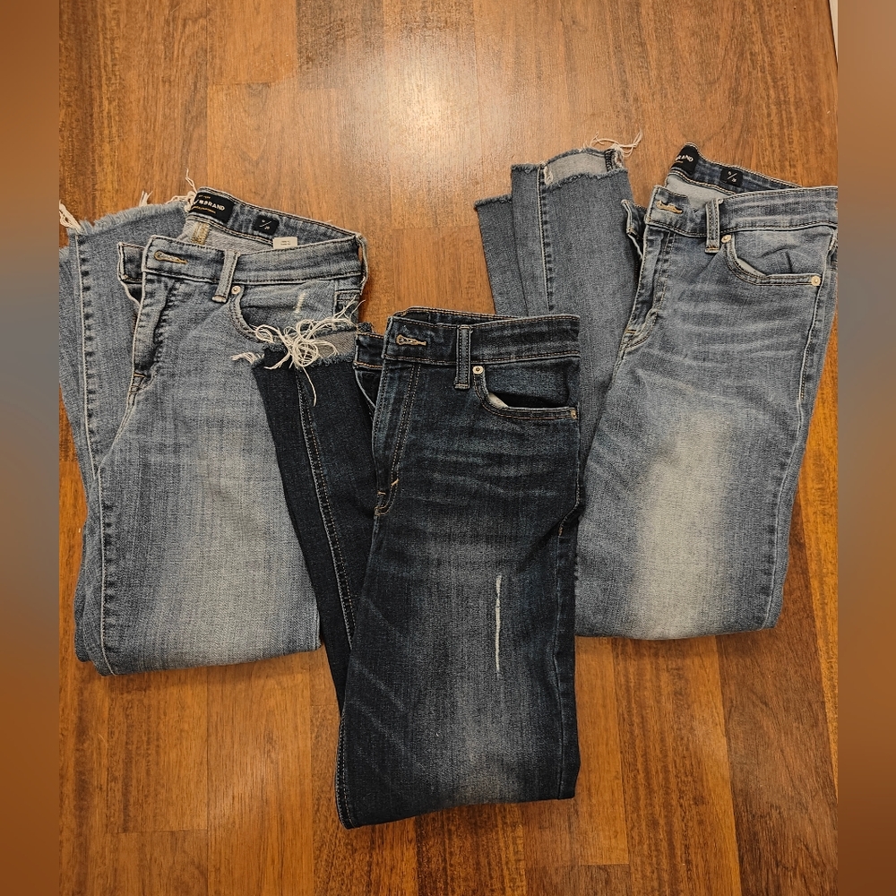 Lucky Brand Jean Bundle- 3 Pairs of size 6/28 skinny jeans